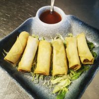7. Rollitos de verduras