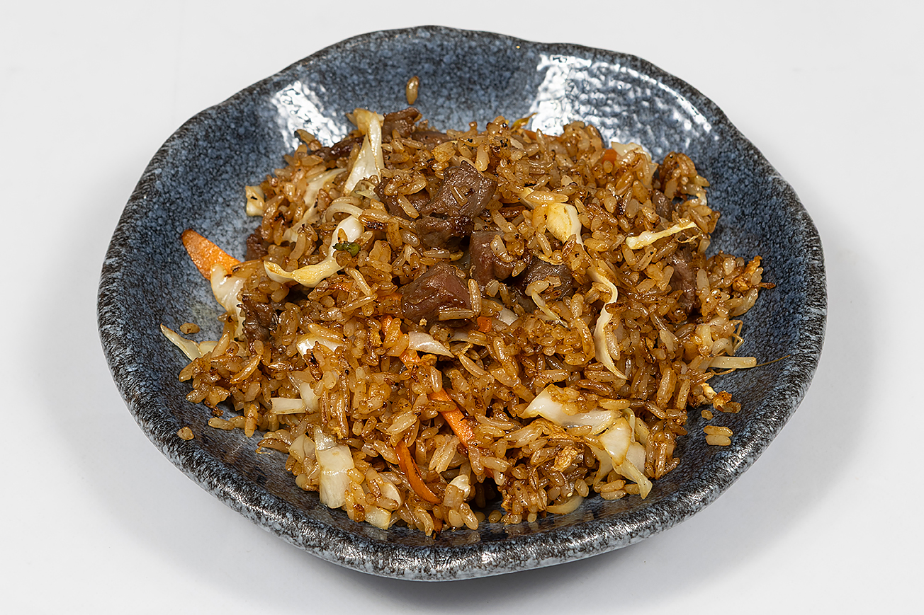 72. Arroz teppanyaki