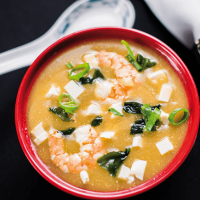18. Miso shiru, sopa japonesa de algas