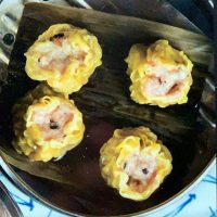 23. Siu-mai, empanadillas de carne y gambas