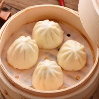25. Xiao-lon-pao, bolitas de carne y verduras