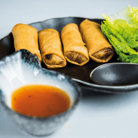 6. Rollitos vietnamitas (4 unidades)