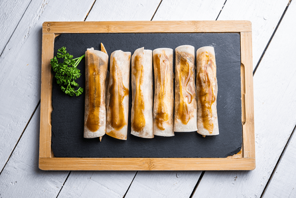 50. Rollo de pato laqueado Pekinés (6 rollos)