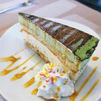 Tarta tiramisú de Té verde