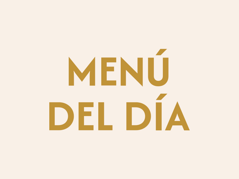 Menú del Día